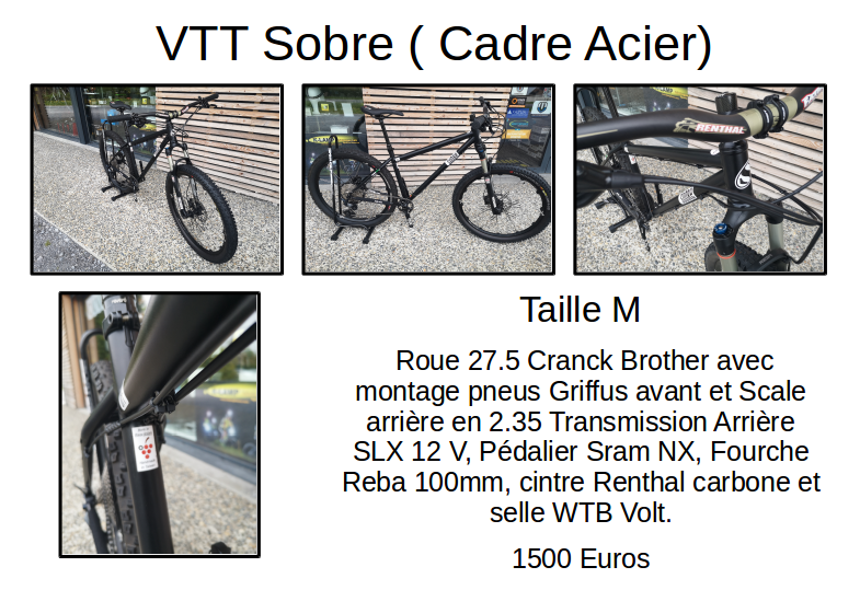 vente vtt Pau Bearn 64